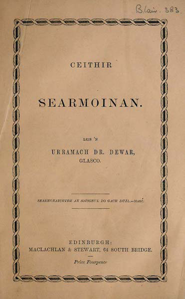 Ceithir searmoinan